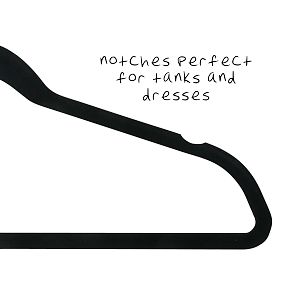 50-Pack Non-Slip Velvet Hangers