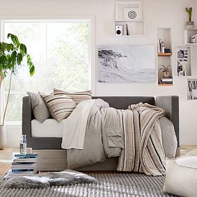 Textured Wool Rug - Natural