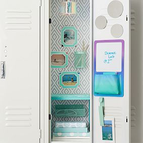 Irridescent Locker Pendant Light