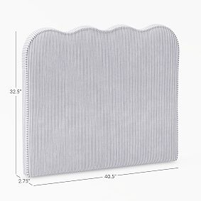 No Nails Millie Piped Wall Mounted Headboard