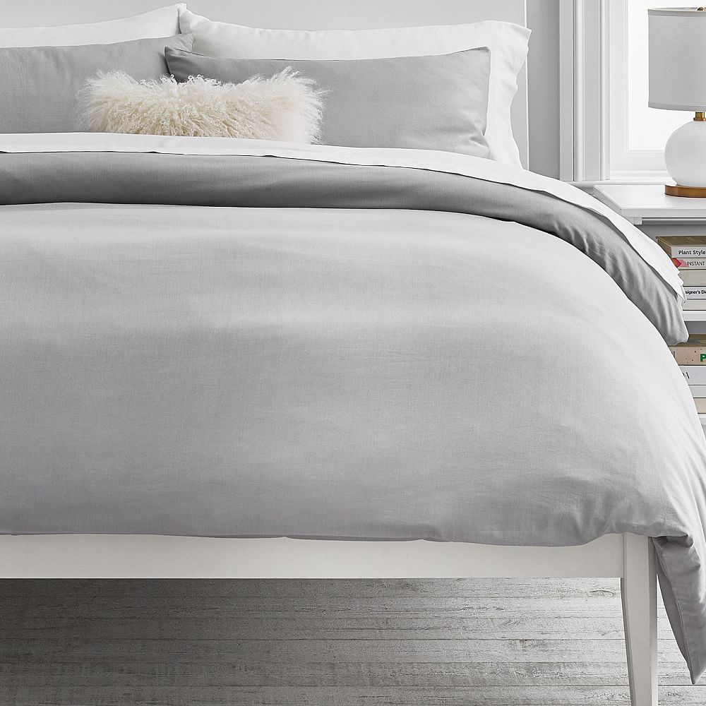 Super Soft Cotton Sateen Organic Duvet Cover