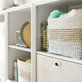 Callum Triple Mixed Shelf Low Storage Cabinet (75")