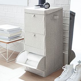 Three-Tier Floor Storage