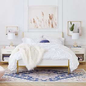 Blaire Platform Bed &amp; Nightstand Set