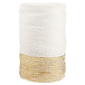 Shimmer Stripe Round Catchall