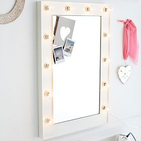 Vanity Marquee Beauty Mirror (18&quot;x27&quot;)