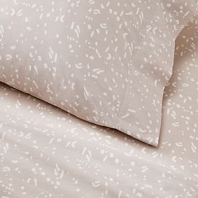 west elm kids x pbt x Sarah Sherman Samuel Organic Desert Geo Sheet Set