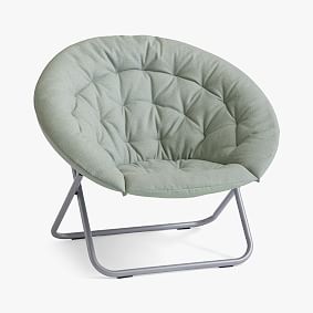 Basketweave Seaglass Hang-A-Round Chair