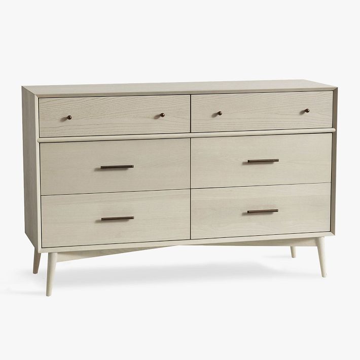 west elm x pbt Mid-Century 6-Drawer Wide Dresser (56w x 18d