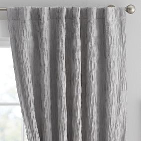 Allover Pleated Blackout Curtain 