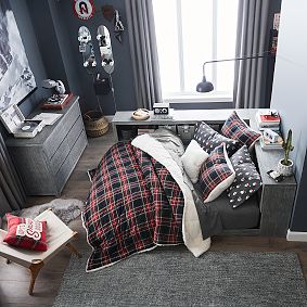 Cool Santa Organic Flannel Sheet Set