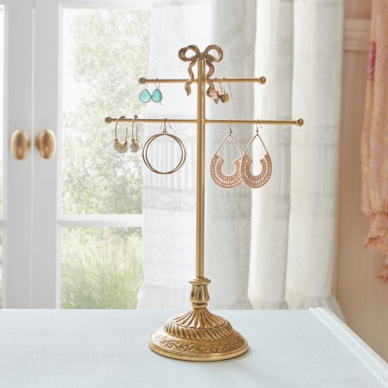 Elle Lacquer Wall Jewelry Organizer | Jewelry Storage | Pottery