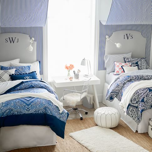 Vintage Diamond + Chic Paisley Bedroom