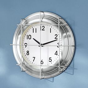 Metal Cage Wall Clock