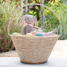 Silver Rope Basket