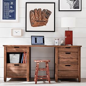 Sutton Cubby Storage Desk