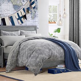Distressed Camo Duvet Cover