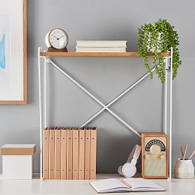 Wood And Metal Extra Large Desk Riser