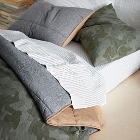 Distressed Camo Duvet Cover