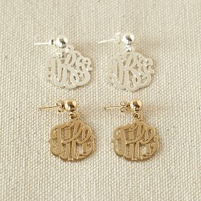 Monogram Earrings