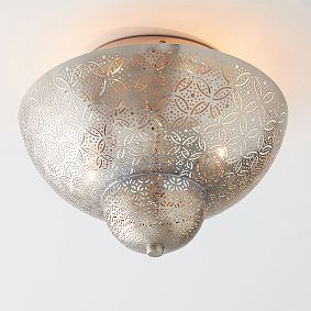 Punched Metal Flush Mount