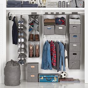Ultimate Closet Storage Set With Shoe And Boot Organizer
