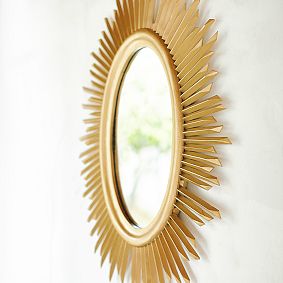 Gold Sunburst Mirror
