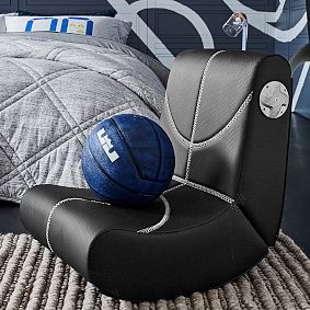 NBA Black Mini Gaming Chair