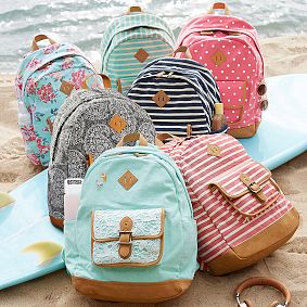 Northfield Black Paisley Backpack