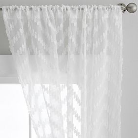 Chevron Sheer Curtain