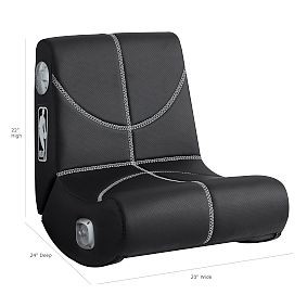 NBA Black Mini Gaming Chair