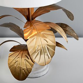 Palm Leaf Table Lamp