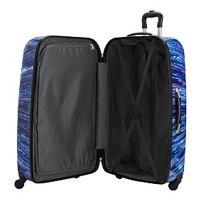 Hyperdrive Hard-Sided 28" Checked Spinner Suitcase