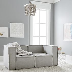 Oversized Cushy Loveseat Set