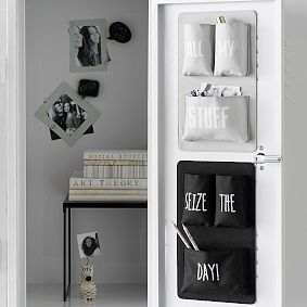 Black &quot;Seize The Day&quot; Essentials Pocket