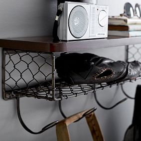 Industrial Wall Organizer