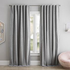 Iridescent Stars Blackout Curtain