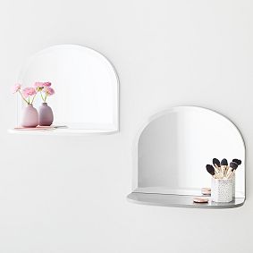 Mirrored Display Shelf