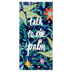 Talk To The Palm Beach Towel UPF 50+