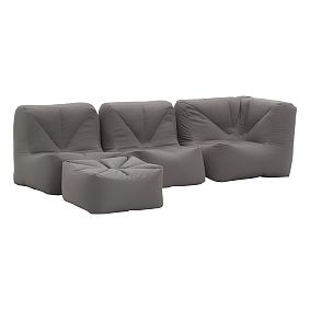 Charcoal Super Sectional Set