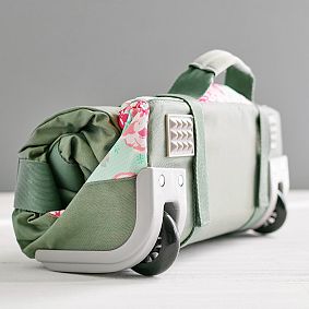 Jet Set Gray Preppy Diamond Carry-All Duffle