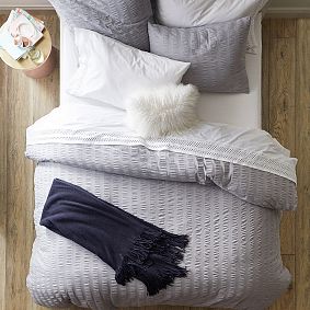 Diamond Eyelet Organic Sheet Set