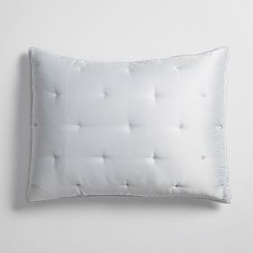 Embroidered Dot Sham