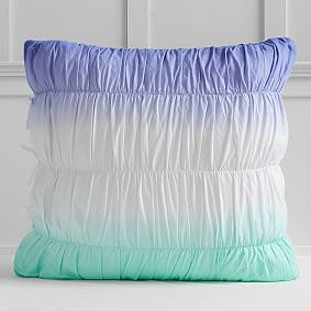 Dip Dye Ruched Sham