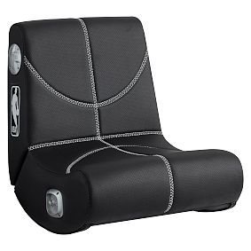 NBA Black Mini Gaming Chair