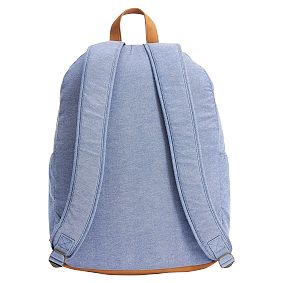 Northfield Embroidered Tribe Stripe Backpack, Chambray