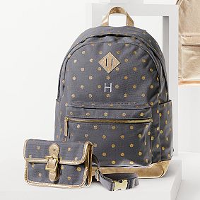 Northfield Gold Dot Metallic Backpack