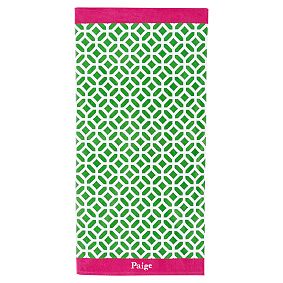 Peyton Beach Towel UPF 50+, Kelly Green