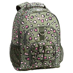 Gear-Up Olive Leopard Backpack