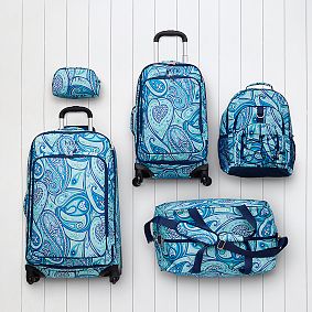 Jet Set Luggage, Paisley Power Checked Spinner